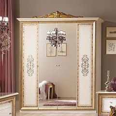 Шкаф 4-х дверный с зеркалами (05.144) Анита в Тарко-Сале - tarko-sale.mebel24.online | фото