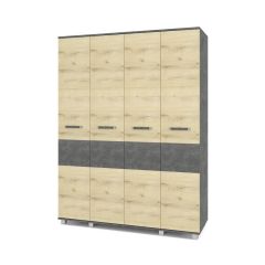 ВИОРА Шкаф 4-х дверный В40 в Тарко-Сале - tarko-sale.mebel24.online | фото 5