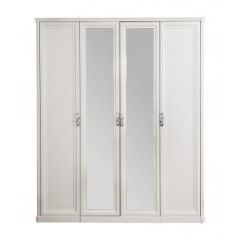 Шкаф 4-х ств (1+2+1) с зеркалами Мишель (комплект) в Тарко-Сале - tarko-sale.mebel24.online | фото 2