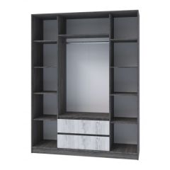 Шкаф 4х створчатый НКМ Милана секция №22 в Тарко-Сале - tarko-sale.mebel24.online | фото 2