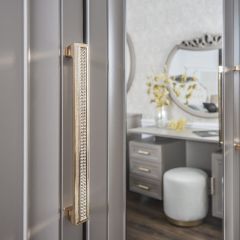 Шкаф 5-ти ств с зеркалами Мокко (серый камень) в Тарко-Сале - tarko-sale.mebel24.online | фото 3