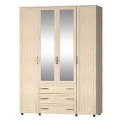 Шкаф четырехстворчатый "Гармония" (с зеркалами) в Тарко-Сале - tarko-sale.mebel24.online | фото
