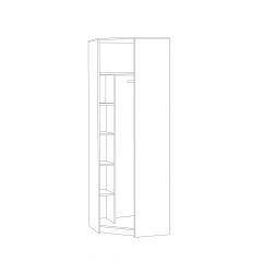 Шкаф для одежды 13.123 Флоренция в Тарко-Сале - tarko-sale.mebel24.online | фото 2
