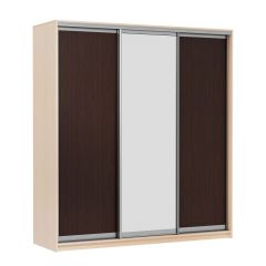 МИРАЖ 17.1 (620) 1 зеркало Шкаф для платья и белья в Тарко-Сале - tarko-sale.mebel24.online | фото 3