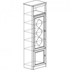 Шкаф для посуды №665 "Флоренция" Дуб оксфорд в Тарко-Сале - tarko-sale.mebel24.online | фото 2