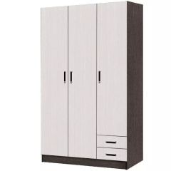 Шкаф распашной Эконом (Венге/Дуб Белфорд) в Тарко-Сале - tarko-sale.mebel24.online | фото