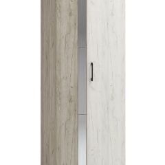 Шкаф Эмма (Дуб Крафт серый/белый) в Тарко-Сале - tarko-sale.mebel24.online | фото