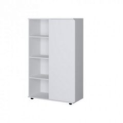 Шкаф комбинированный Дельта Лофт-13 Белый в Тарко-Сале - tarko-sale.mebel24.online | фото