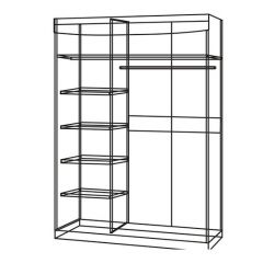 Шкаф-купе 1600 без зеркала "Мария-Луиза 6.16" в Тарко-Сале - tarko-sale.mebel24.online | фото 4