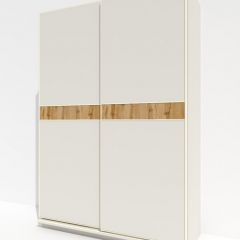Шкаф-купе 1600 серии SOFT D6+D6+B2+PL3 (2 ящика+2штанги) профиль «Капучино» в Тарко-Сале - tarko-sale.mebel24.online | фото 4