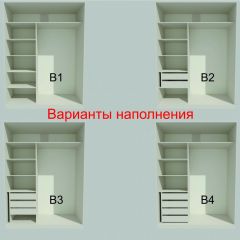Шкаф-купе 1700 серии NEW CLASSIC K3+K3+B2+PL1 (2 ящика+1 штанга) профиль «Капучино» в Тарко-Сале - tarko-sale.mebel24.online | фото 7