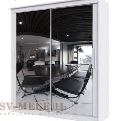 Шкаф-купе №19 Серия 3 Квадро (1500) Ясень Анкор светлый в Тарко-Сале - tarko-sale.mebel24.online | фото