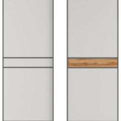 Шкаф-купе 2100 серии SOFT D4+D4+D4+B22+PL1 (по 2 ящика лев/прав+1штанга) профиль «Графит» в Тарко-Сале - tarko-sale.mebel24.online | фото 10