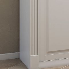 Шкаф-купе 2150 серии NEW CLASSIC K4+K4+K4+B22+PL4(по 2 ящика лев/прав+F обр.штанга) профиль «Капучино» в Тарко-Сале - tarko-sale.mebel24.online | фото 5