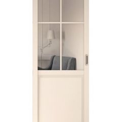 Шкаф-купе 2150 серии NEW CLASSIC K5+K5+K5+B22+PL3 (по 2 ящика лев/прав+1 штанга+1полка) профиль «Капучино» в Тарко-Сале - tarko-sale.mebel24.online | фото 12