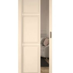 Шкаф-купе 2150 серии NEW CLASSIC K5+K5+K5+B22+PL3 (по 2 ящика лев/прав+1 штанга+1полка) профиль «Капучино» в Тарко-Сале - tarko-sale.mebel24.online | фото 14