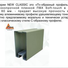 Шкаф-купе 2150 серии NEW CLASSIC K5+K5+K5+B22+PL3 (по 2 ящика лев/прав+1 штанга+1полка) профиль «Капучино» в Тарко-Сале - tarko-sale.mebel24.online | фото 17