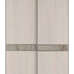 Шкаф-купе 2250 серии SILVER S3+S1+S3Z B22+PL2 (по 2 ящика лев/прав+1штанга+1 полка) профиль «Серебро» в Тарко-Сале - tarko-sale.mebel24.online | фото 13