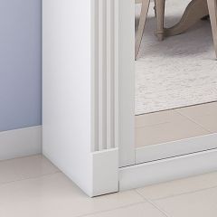 Шкаф-купе 2450 серии NEW CLASSIC K1+K1+K1+B22+PL4 (по 2 ящика лев/прав+F обр.штанга) профиль «Капучино» в Тарко-Сале - tarko-sale.mebel24.online | фото 5