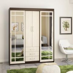 ДИПЛОМАТ 01 Шкаф-купе (Анкор темный/Анкор белый) в Тарко-Сале - tarko-sale.mebel24.online | фото