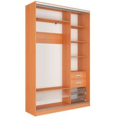 Шкаф-купе Джонни 1500 вариант 2 (Зеркало/Зеркало) в Тарко-Сале - tarko-sale.mebel24.online | фото 3