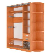 Шкаф-купе Элвис 1500 вариант 7 (Тройной ЛДСП/Тройной ЛДСП) в Тарко-Сале - tarko-sale.mebel24.online | фото 3