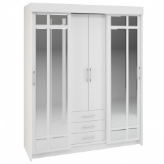 Шкаф-купе Фортуна (МОНО Белый) в Тарко-Сале - tarko-sale.mebel24.online | фото