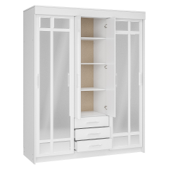 Шкаф-купе Фортуна (МОНО Белый) в Тарко-Сале - tarko-sale.mebel24.online | фото 3