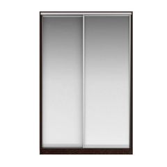 Шкаф-купе Жаклин 1200 вариант 2 (Зеркало/Зеркало) в Тарко-Сале - tarko-sale.mebel24.online | фото 2