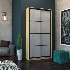 Шкаф-купе Лофт 1200 Шк12-47 (Дуб Сонома) в Тарко-Сале - tarko-sale.mebel24.online | фото 14