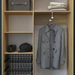 Шкаф-купе Лофт 1200 Шк12-47 (Дуб Сонома) в Тарко-Сале - tarko-sale.mebel24.online | фото 2