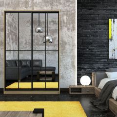 Шкаф-купе Лофт 1600 Шк16-47 (Дуб Сонома) в Тарко-Сале - tarko-sale.mebel24.online | фото 8