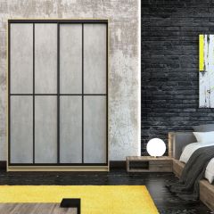 Шкаф-купе Лофт 1600 Шк16-47 (Дуб Сонома) в Тарко-Сале - tarko-sale.mebel24.online | фото 13