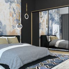 Шкаф-купе Лофт 2400 Шк24-47 (Дуб Сонома) в Тарко-Сале - tarko-sale.mebel24.online | фото 12