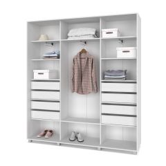 МАРТИН Шкаф-купе Анкор светлый (2200*450) М421 в Тарко-Сале - tarko-sale.mebel24.online | фото 4