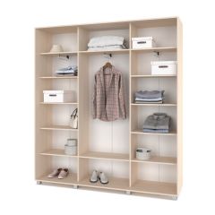 МАРТИН Шкаф-купе Млечный дуб (2000*450) М401 в Тарко-Сале - tarko-sale.mebel24.online | фото 2