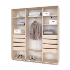 МАРТИН Шкаф-купе Млечный дуб (2200*450) М421 в Тарко-Сале - tarko-sale.mebel24.online | фото 4