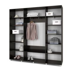 МАРТИН Шкаф-купе с зеркалами Венге (2200*450) М423 в Тарко-Сале - tarko-sale.mebel24.online | фото 2