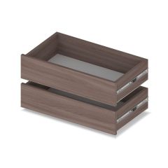 МАРТИН Шкаф-купе с зеркалом Шимо темный (2200*450) М422 в Тарко-Сале - tarko-sale.mebel24.online | фото 3