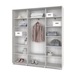 МАРТИН Шкаф-купе Шимо светлый (2000*450) М401 в Тарко-Сале - tarko-sale.mebel24.online | фото 2