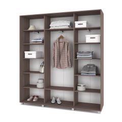 МАРТИН Шкаф-купе Шимо темный (2000*450) М401 в Тарко-Сале - tarko-sale.mebel24.online | фото 2