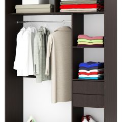 Шкаф-купе Орион 1.5 серия Альянс (Венге) в Тарко-Сале - tarko-sale.mebel24.online | фото 2