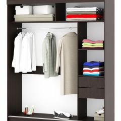 Шкаф-купе Орион 1.8 серия Альянс (Венге) в Тарко-Сале - tarko-sale.mebel24.online | фото 2