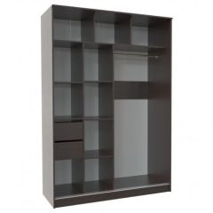 Шкаф-купе ПШ-2.9 1800 Фасад СТРЕЛКА (ВЕНГЕ стрелка беж) в Тарко-Сале - tarko-sale.mebel24.online | фото 2