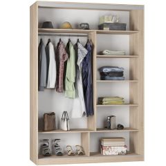 Шкаф-купе B-230х160х60-2 (1600) "Белла" в Тарко-Сале - tarko-sale.mebel24.online | фото