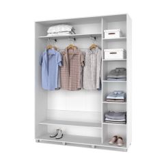 РОЛАНД Шкаф-купе Анкор светлый (450*1700) Р471 в Тарко-Сале - tarko-sale.mebel24.online | фото 3