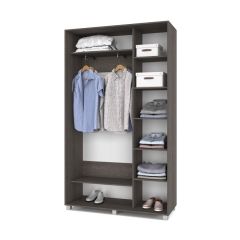РОЛАНД Шкаф-купе Анкор темный (450*1300) Р431 в Тарко-Сале - tarko-sale.mebel24.online | фото 3