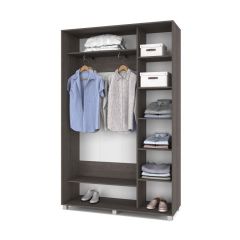 РОЛАНД Шкаф-купе Анкор темный (450*1400) Р441 в Тарко-Сале - tarko-sale.mebel24.online | фото 3