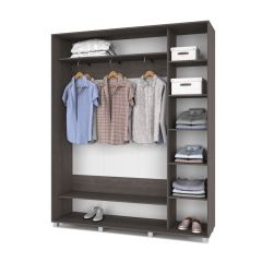 РОЛАНД Шкаф-купе Анкор темный (450*1800) Р481 в Тарко-Сале - tarko-sale.mebel24.online | фото 2