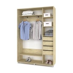 РОЛАНД Шкаф-купе Ирландский дуб (450*1700) Р471 в Тарко-Сале - tarko-sale.mebel24.online | фото 5